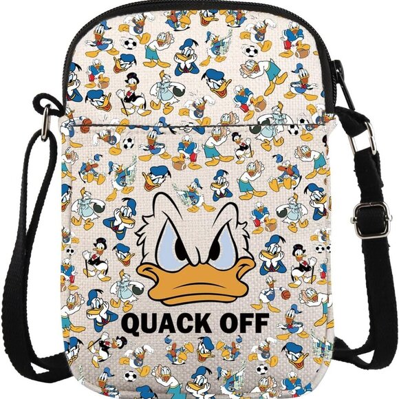 Funny Duck Lover Canvas Bag - Stylish, Durable, and Waterproof Gift for All - Picture 1 of 7